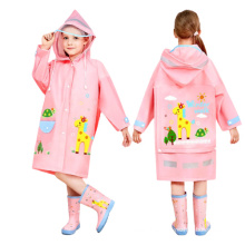 Ready To Ship High Quality 100% Waterproof Kid Plastic Rain Coat